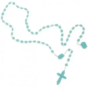 Chapelet plastique (avec clips)