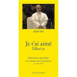 Je t'ai aimé - Dilexi te